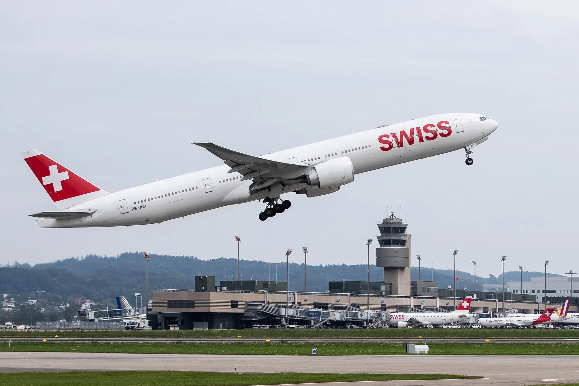 Swiss Abflug